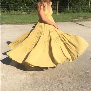 Free People cosmico maxi dress